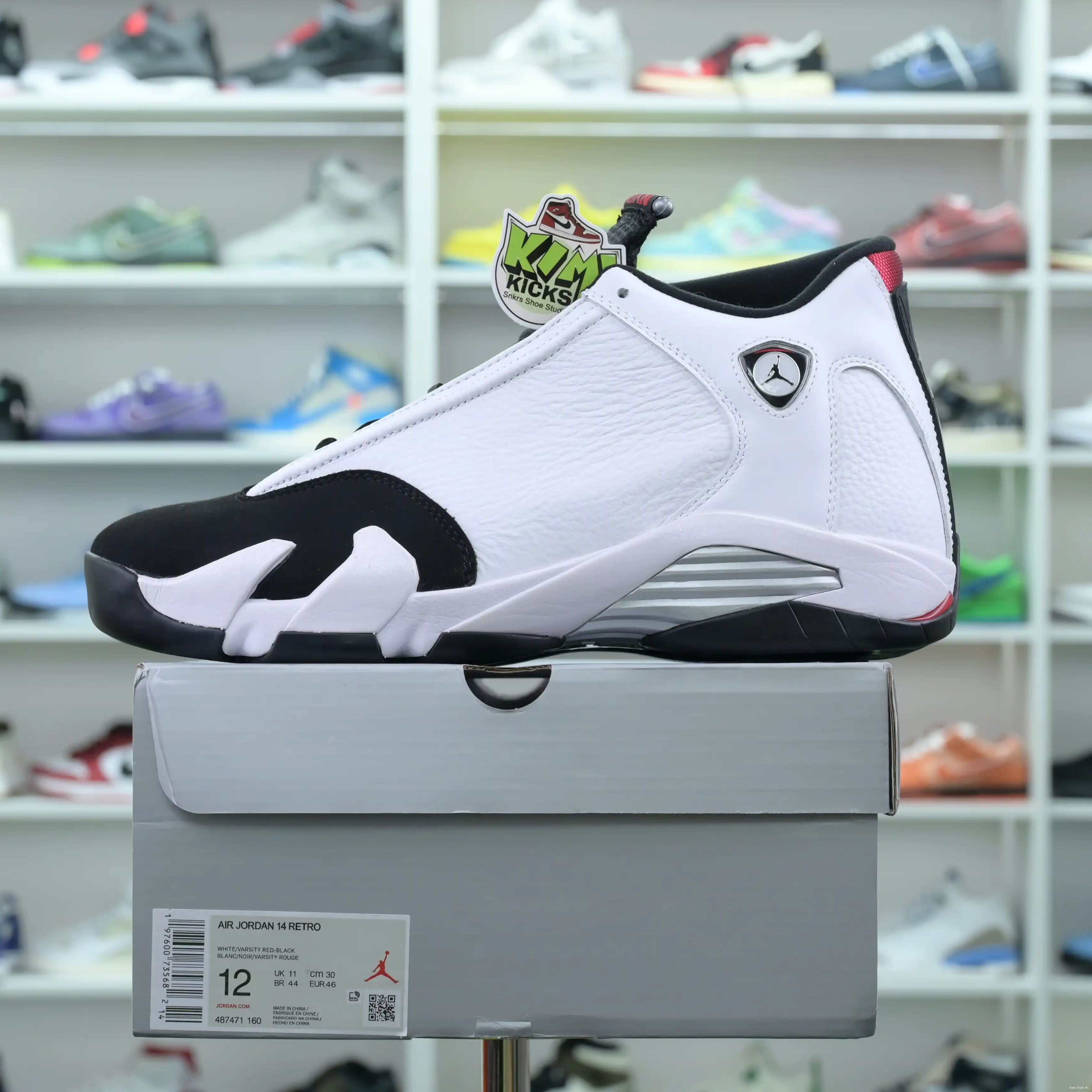 Kimikick Jordan14“Black Jordan Air Toe”2024 0725